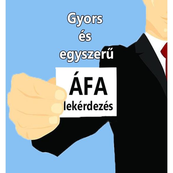 ÁFA lekérdezés a NAV rendszeréből